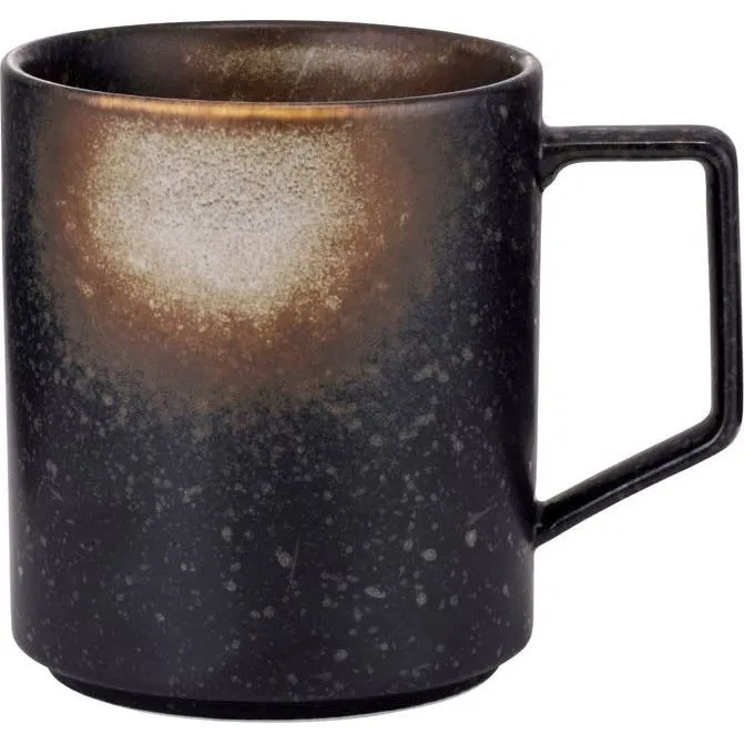 Brew Pottery-Tierra Brown Straight Side Mug 380ml
