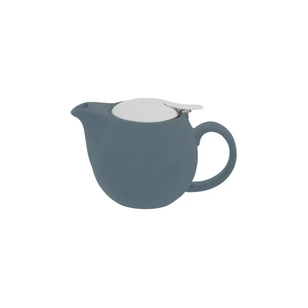 Brew-Steel Blue Infusion Teapot S/S Lid/Infuser- 350ml
