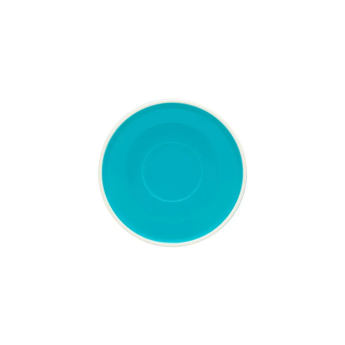 Brew-Teal/White Espresso Saucer To Suit Bw0300