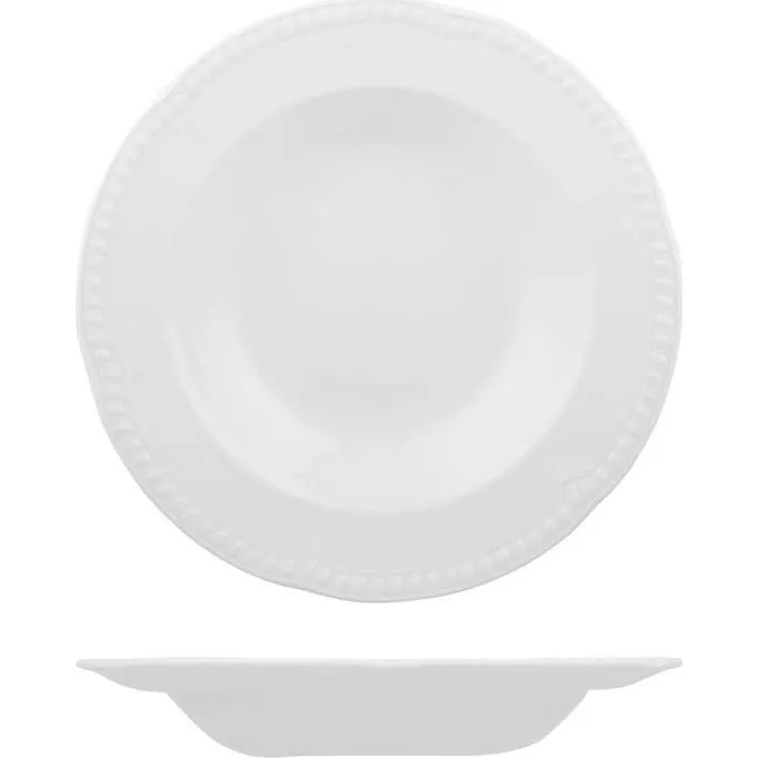Buckingham Round Bowl - Wide Rim