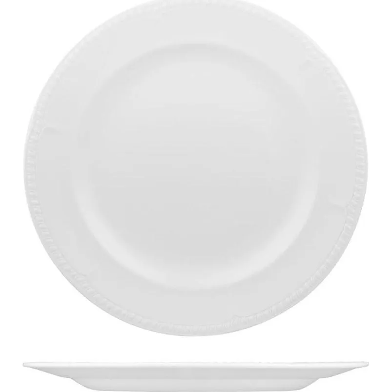 Buckingham Round Plate - Wide Rim