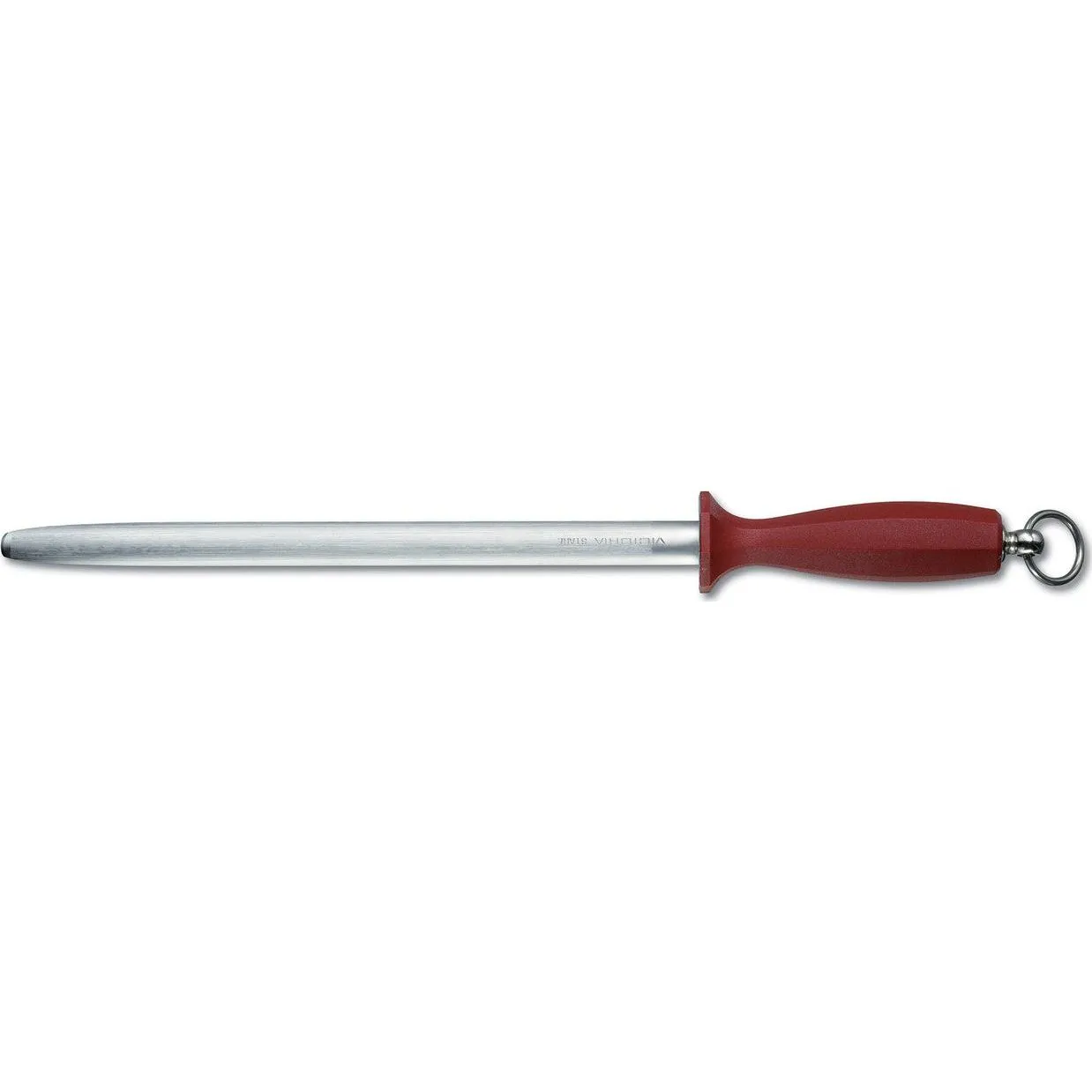 Butchers Sharpener Steel, 3cm, Oval, Micro Fine Cut - Nylon Handle