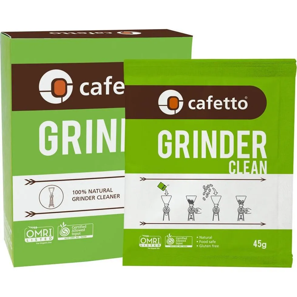 Cafetto 3x45g Grinder Cleaner Sachets