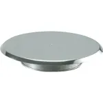 Cake Stand Revolving Stainless Steel — 300x50mm