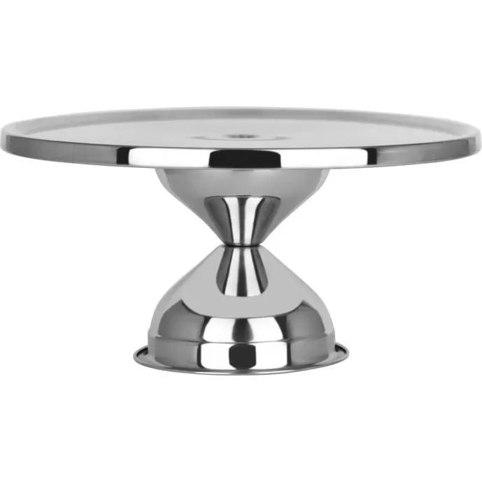 Cake Stand Stainless Steel — 300x150mm