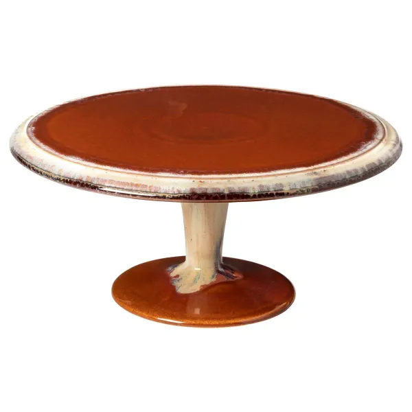 Casafina Poterie Footed Plate 332x142mm Caramel (zap331-Lat)