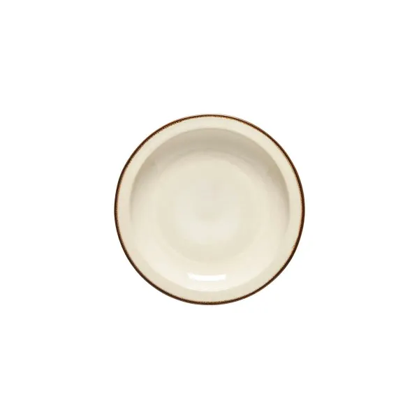 Casafina Poterie Plate 204x28mm Cream/Caramel (jsp202-Crm)