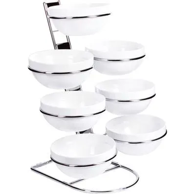 Cascade Bowl Stand — Includes 7x230mm Bowls