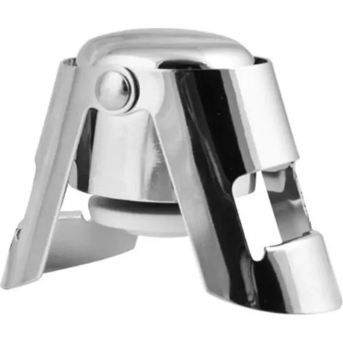 Champagne Stopper — Stainless Steel