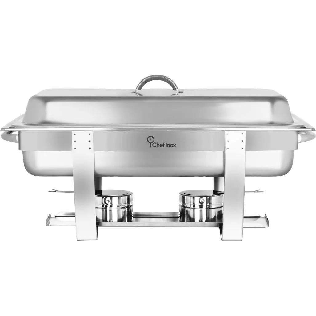 Chef Inox Chafer Economy Stackable S/S 1/1 600x370x235mm