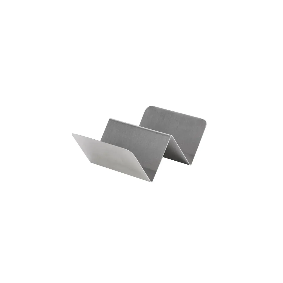 Chef Inox Coney Is 2-Comp S/S Taco Holder/Stand 100x80x40mm