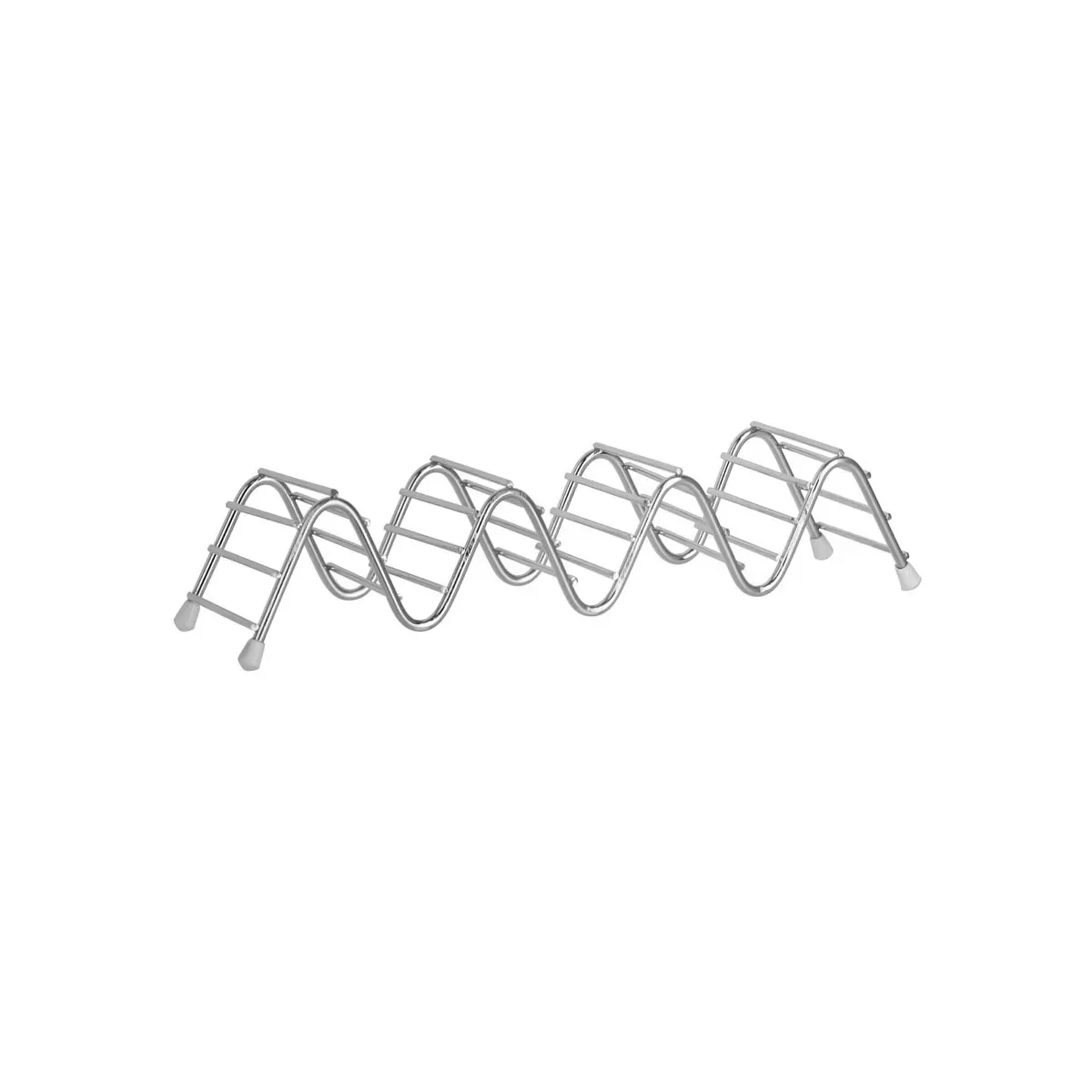 Chef Inox Coney Is 3-Comp Wire Taco Holder/Stand 245x60x65mm