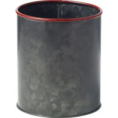Chef Inox Coney Is Galv Black Pot 120x140mm Red Rim