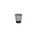 Chef Inox Coney Is Galvanised Pot 95x105mm Dipped Blk