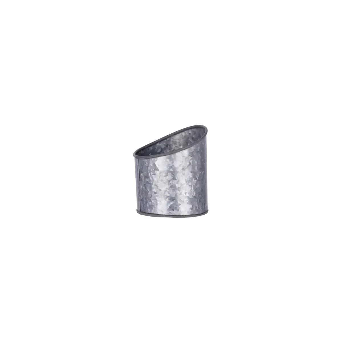 Chef Inox Coney Is Galvanised Slant Pot 105x115mm