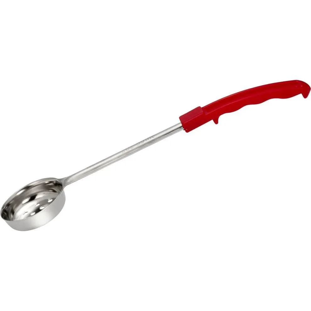 Chef Inox Food Portioner Perforated S/S 60ml/2oz Red Hdl