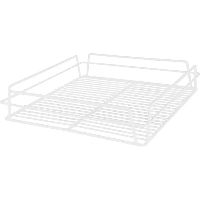 Glass Basket White 360x360x80mm