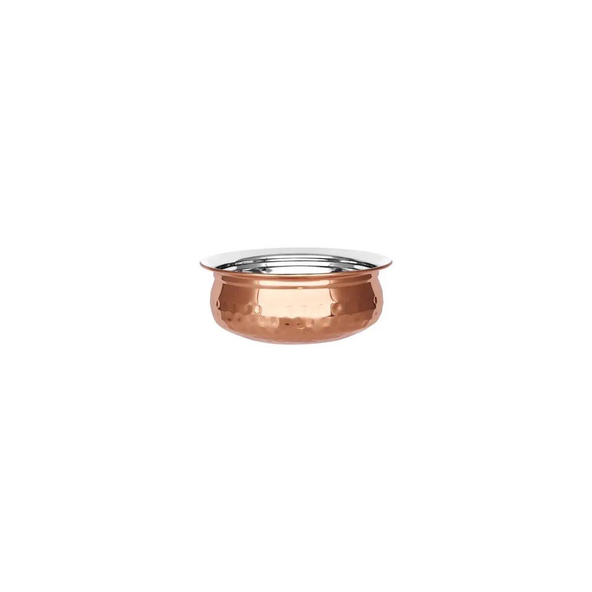 Chef Inox Handi Bowl S/S W/Copper Plate 130x55mm