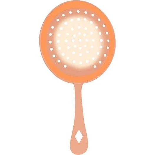 Chef Inox Ice Scoop Round Julep Perforated Plated