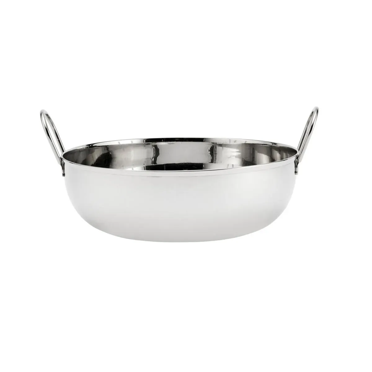 Chef Inox Kadai Bowl W/Hdls S/S 230mm