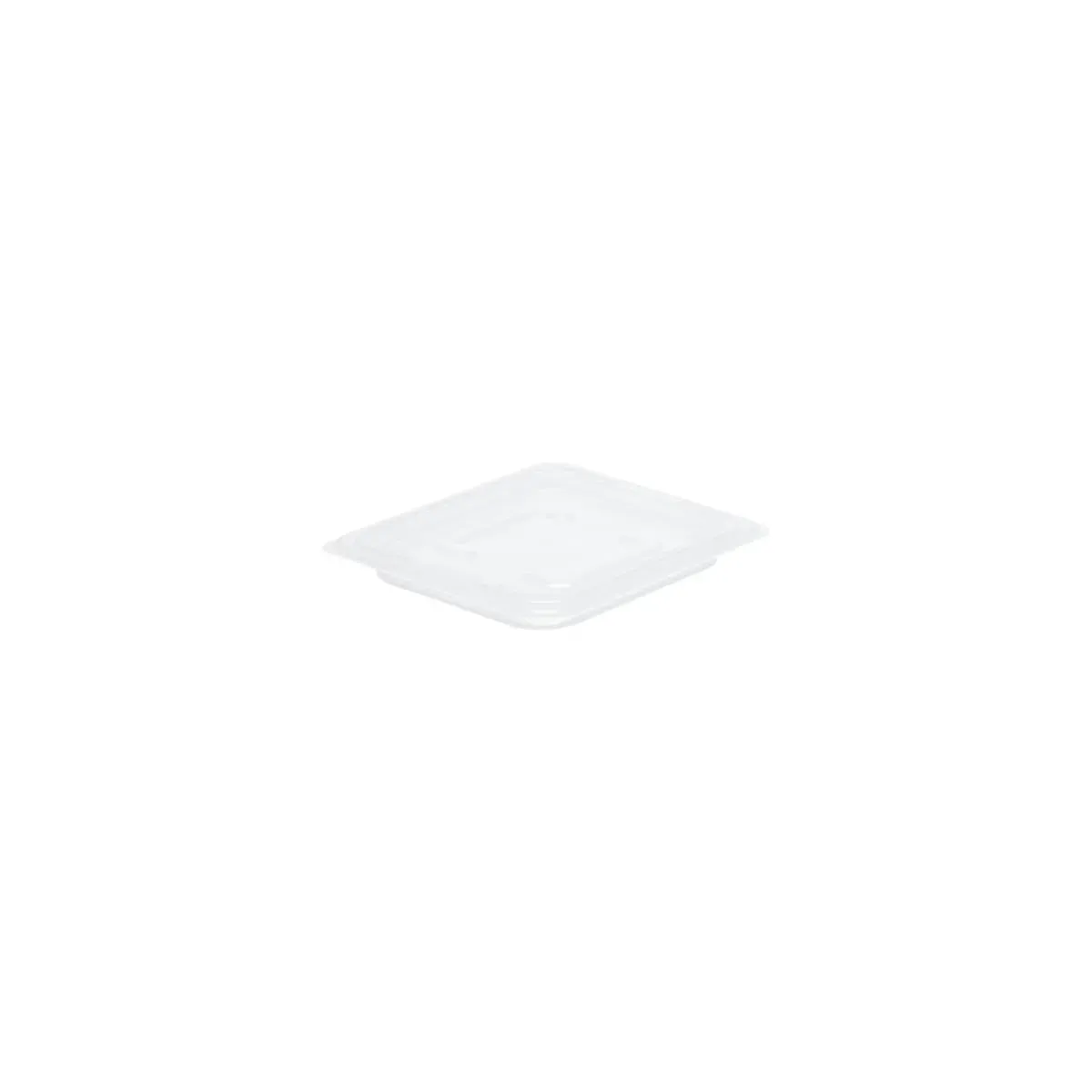 Chef Inox Lid For GN Storage Container Polypropylene Size 1/6 Clear
