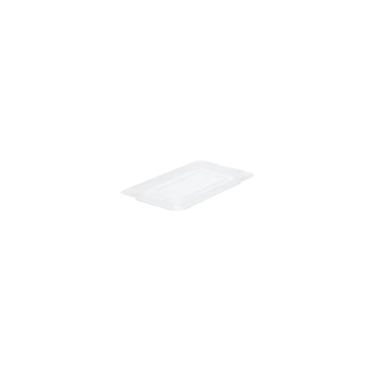 Chef Inox Lid For GN Storage Container Polypropylene Size 1/9 Clear