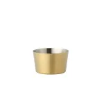 Chef Inox Miniature Sauce Pan W/O Hdl Brushed Brass 100mm