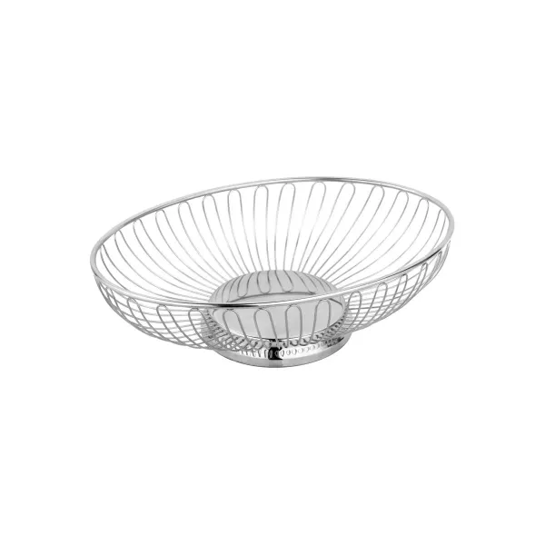Basket Oval Wire 18/10 — 275x220x85mm