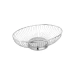 Basket Oval Wire 18/10 — 275x220x85mm