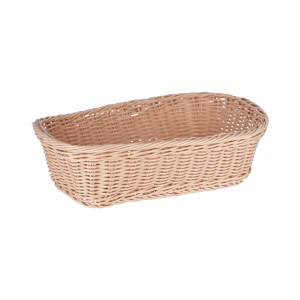 Bread Basket Rectangular Polypropylene — 300x225x100mm