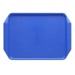 Chef Inox Rect Fast Food Tray Pp 425x300x35mm Blue