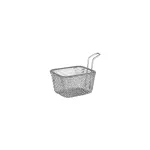 Chef Inox Rect Serving Basket W/Lng Hdl Wire 130x110x80mm