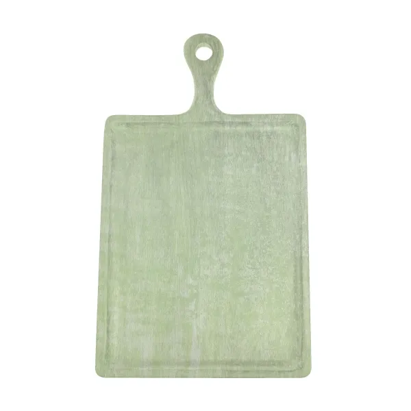 Chef Inox Rect Serving Board W/Hdl Mangowd 300x400x200mm Gre
