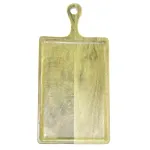 Chef Inox Rect Serving Board W/Hdl Mangowd 360x180mm Lime