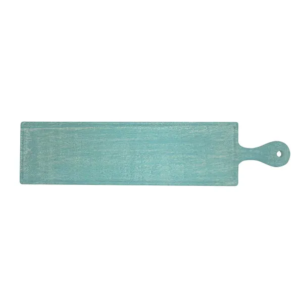 Chef Inox Rect Serving Board W/Hdl Mangowd 670x850x200mm Aqu