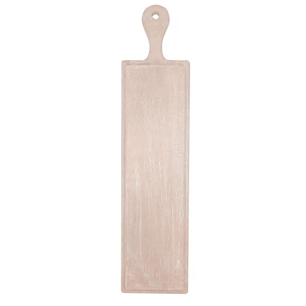 Chef Inox Rect Serving Board W/Hdl Mangowd 670x850x200mm Cor