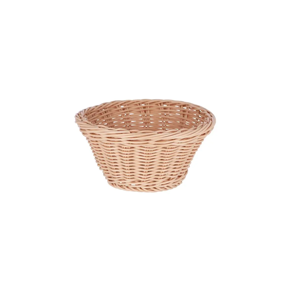 Bread Basket Round Tapered Polypropylene — 200/110mm