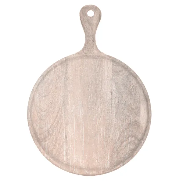 Chef Inox Rnd Serving Board W/Hdlmangowd 300x400x15mm Coral