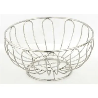 Chef Inox Round Basket Thick Wire 18/10 240x87mm