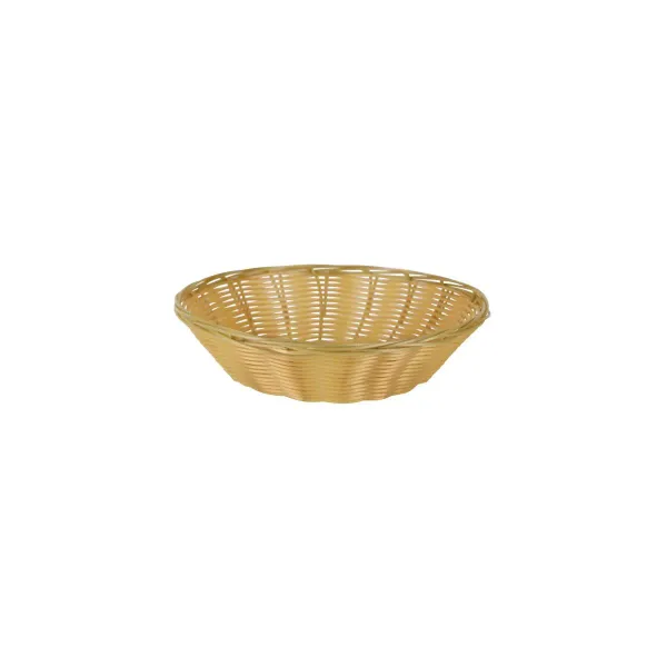 Bread Basket Round Tapered Polypropylene — 230x70mm