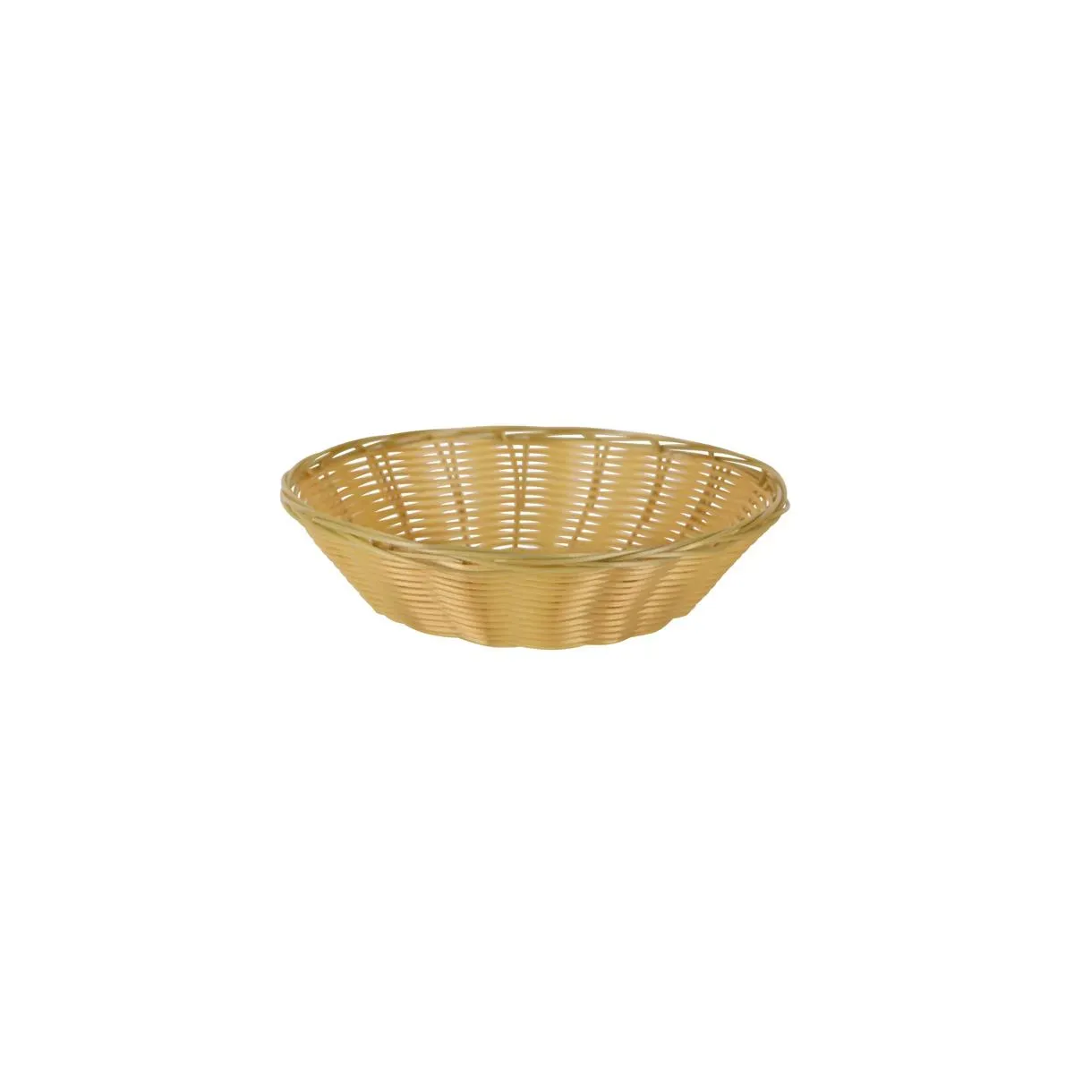 Bread Basket Round Tapered Polypropylene — 230x70mm
