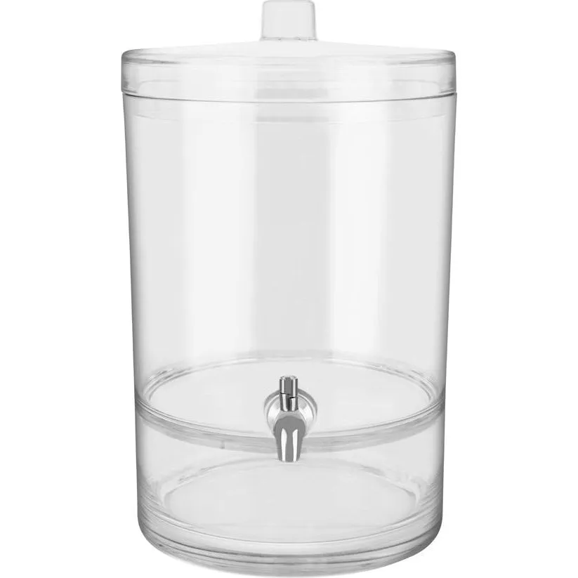 Round Juice Dispenser Polycarbonate 297x253x413mm / 8.9Lt