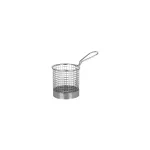 Chef Inox Round Serving Basket W/Hdl Wire 95x90mm