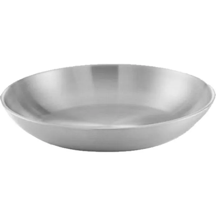 Chef Inox Round Serving/Seafood Bowl Aluminium 300x40mm