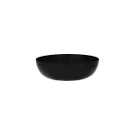 Chef Inox Round Serving/Seafood Bowl Hammered 250mm Black
