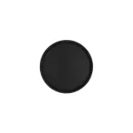 Chef Inox Round Tray Non Slip Fibreglass 280mm Black