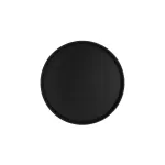 Chef Inox Round Tray Non Slip Fibreglass 350mm Black