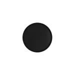 Chef Inox Round Tray Non Slip Plastic 280mm Black