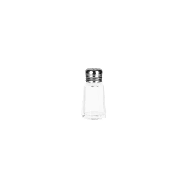 Chef Inox Salt & Pepper Shaker Glass W/S/S Lid 70mm/30ml