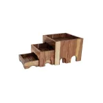 Buffet Riser Set 3 Tier Nesting Acacia